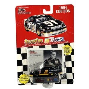 1994 Racing Champions Edition Stock Car Rusty Wallace Motorsport #2 Car 1:64